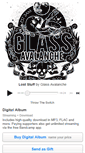 Mobile Screenshot of glass-avalanche.bandcamp.com