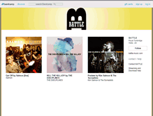Tablet Screenshot of battlemusic.bandcamp.com