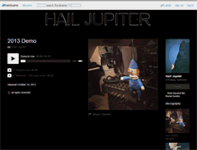 Tablet Screenshot of hailjupiter.bandcamp.com