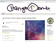 Tablet Screenshot of changeupent.bandcamp.com