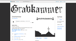 Desktop Screenshot of gravkammer.bandcamp.com