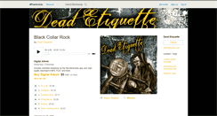 Desktop Screenshot of deadetiquette.bandcamp.com