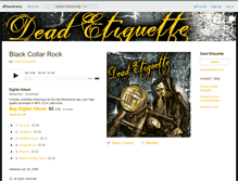 Tablet Screenshot of deadetiquette.bandcamp.com