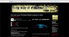 Desktop Screenshot of myvoteofconfidence.bandcamp.com