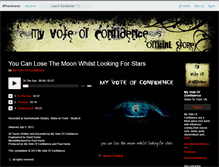 Tablet Screenshot of myvoteofconfidence.bandcamp.com