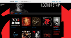 Desktop Screenshot of leaetherstrip.bandcamp.com
