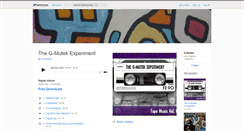 Desktop Screenshot of g-mutek.bandcamp.com