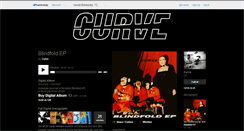 Desktop Screenshot of curve.bandcamp.com