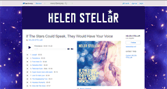 Desktop Screenshot of helenstellar.bandcamp.com