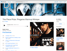 Tablet Screenshot of djnoble.bandcamp.com