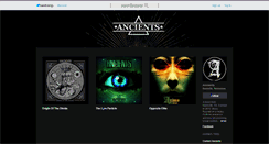 Desktop Screenshot of ancients.bandcamp.com