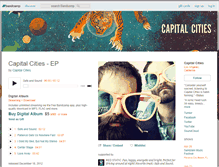 Tablet Screenshot of capitalcities.bandcamp.com