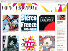 Tablet Screenshot of dubasylum.bandcamp.com