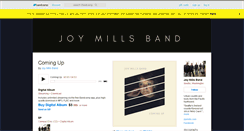 Desktop Screenshot of joymills.bandcamp.com