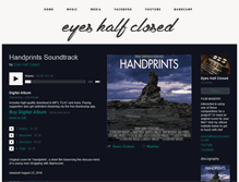 Tablet Screenshot of eyeshalfclosed.bandcamp.com