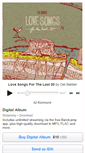 Mobile Screenshot of delbarber.bandcamp.com