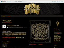 Tablet Screenshot of imperialtriumphant.bandcamp.com