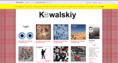 Desktop Screenshot of kowalskiy.bandcamp.com