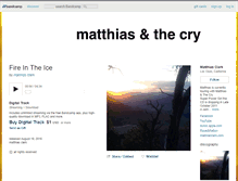 Tablet Screenshot of matthiasclark.bandcamp.com