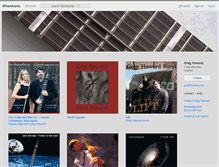 Tablet Screenshot of greghoward.bandcamp.com