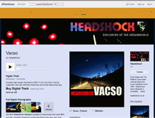 Tablet Screenshot of headshock.bandcamp.com