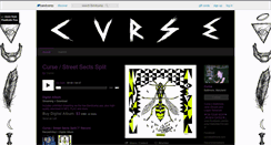 Desktop Screenshot of cursebaltimore.bandcamp.com
