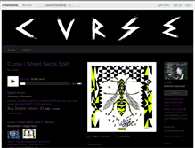 Tablet Screenshot of cursebaltimore.bandcamp.com