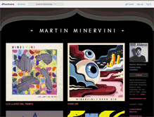 Tablet Screenshot of martinminervini.bandcamp.com