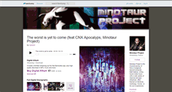 Desktop Screenshot of minotaurproject.bandcamp.com