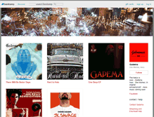 Tablet Screenshot of gadema.bandcamp.com