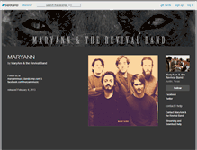 Tablet Screenshot of maryannandtherevivalband.bandcamp.com