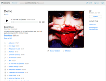 Tablet Screenshot of bitemylips.bandcamp.com