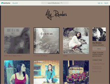 Tablet Screenshot of allyrhodes.bandcamp.com