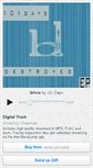 Mobile Screenshot of 101days.bandcamp.com