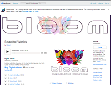 Tablet Screenshot of bloom.bandcamp.com