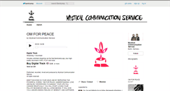 Desktop Screenshot of mysticalcommunicationservice.bandcamp.com