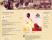 Tablet Screenshot of oceantango.bandcamp.com
