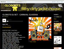 Tablet Screenshot of globots.bandcamp.com