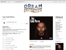 Tablet Screenshot of dreamcollabo.bandcamp.com