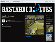 Tablet Screenshot of bastardidiblues.bandcamp.com