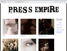 Tablet Screenshot of pressempire.bandcamp.com