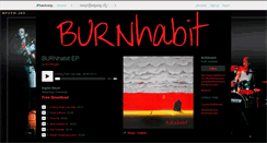 Desktop Screenshot of burnhabit.bandcamp.com