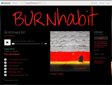 Tablet Screenshot of burnhabit.bandcamp.com