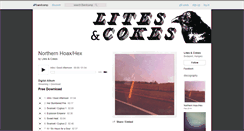 Desktop Screenshot of litesandcokes.bandcamp.com