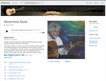 Tablet Screenshot of danholder.bandcamp.com
