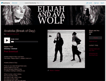 Tablet Screenshot of elijahandavawolf.bandcamp.com