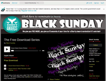 Tablet Screenshot of blacksunday.bandcamp.com