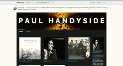 Desktop Screenshot of paulhandyside.bandcamp.com