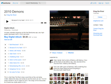 Tablet Screenshot of dragtheriver.bandcamp.com