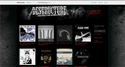 Desktop Screenshot of destructure.bandcamp.com